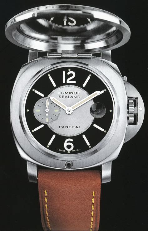 Panerai Luminor Sealand for Purdey Black and Silver Dial.